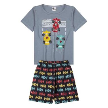 Imagem de Pijama Infantil Menino Cinza -Alemara, 8