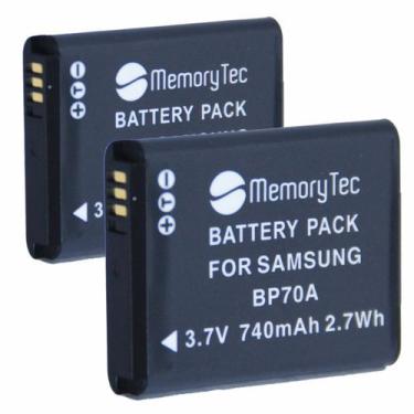 Imagem de Bateria BP70A MemoryTec Compatível com Samsung DV, ES, PL e ST