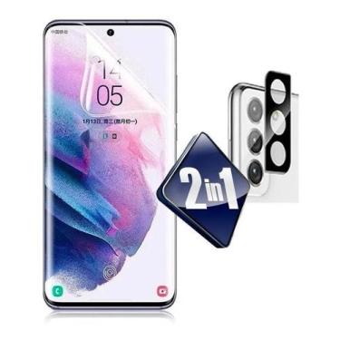 Imagem de Pelicula Gel Hidrogel Frontal Para Samsung Galaxy S21 FE 5G + Película