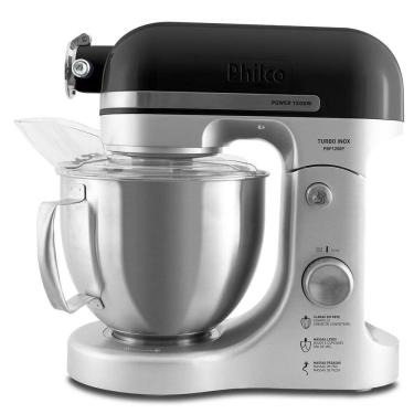 Imagem de Batedeira Planetária Philco PBP1200P Turbo Inox 110V