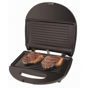 Imagem de Sanduicheira Philco Sanduicheira Mini Grill 750W Antiaderente em Aço Inox Escovado para 2 Fatias 220V