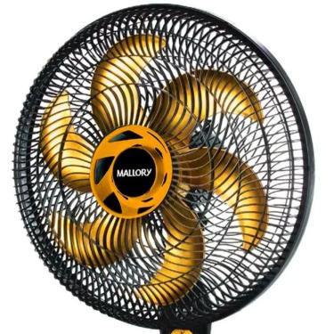 Imagem de Ventilador de Coluna Mallory 126W 40cm 6 Pás 3 Velocidades Preto Ventilador de Coluna M...