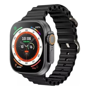 Imagem de Smartwatch Relógio Inteligente Ultra Original Faz Ligação 49mm Preto  