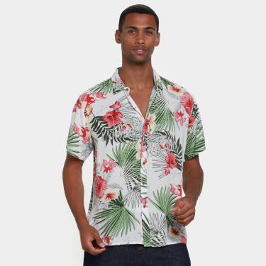 Imagem de Camisa Social Black River Floral Masculina-Masculino