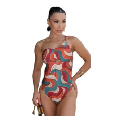 Imagem de Maio body estampado de um ombro sol e agua, GG