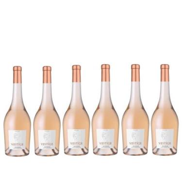 Imagem de Vinho Rose Seco França Mediterranee Vestige 750ml Caixa 6un