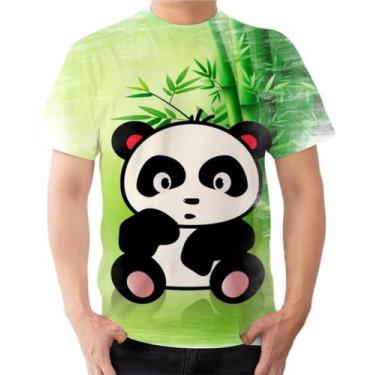 Imagem de Camiseta Camisa Panda Filhote Bebê Animal Extinção - Estilo Kraken