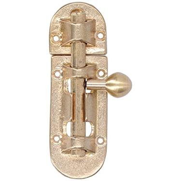 Imagem de Hyuduo Cadeado, decoração vintage cadeado trava de porta de qualidade material de latão trava de portão para portas portas de animais de estimação armário móveis janela cerca portas, trava de móveis