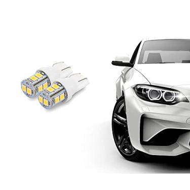 Imagem de Par Lâmpada Led Interior E Farolete Pingo T10 10 Leds 3528