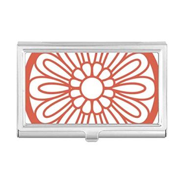 Imagem de Carteira de bolso com estampa tradicional chinesa de flor vermelha chinesa