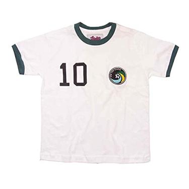 Imagem de Camisa Cosmos 1976 Liga Retrô Infantil Branca 8