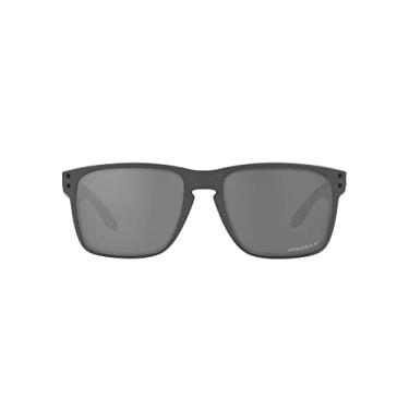 Imagem de Oakley Oo9417 Holbrook XL Óculos de sol quadrados masculinos, Aço/Prizm preto polarizado, 59 mm