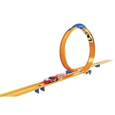Imagem de Hot Wheels Porta Carrinho Pista, 34 peças