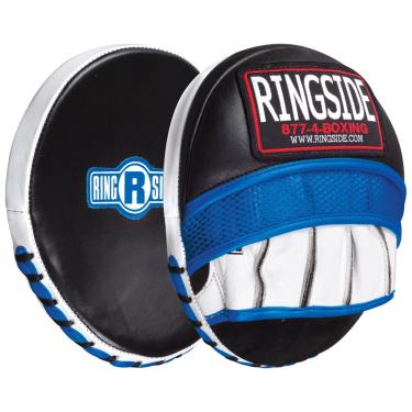 Imagem de Ringside Luvas de gel micro boxe MMA Punch (par), azul/preto, pequeno