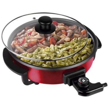 Imagem de Panela Eletrica Multifuncional Rouge 30Cm Pan610 220V