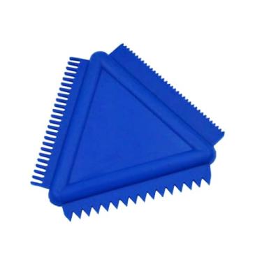 Imagem de Gralara Ferramenta de Grão de Madeira Ferramenta de Grão de Madeira, Ferramenta de Pintura de Grão de Madeira Diy, Borracha para Cerca, Deck, Armário, Piso de, Azul, Tamanho real