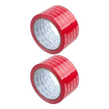 Imagem de Esquirla 10x fitas de vedação de saco comprimento 55m ferramentas de pacote fitas seladoras de saco para embalagem de vegetais, Vermelho