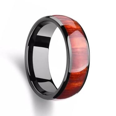 Imagem de T5577 Anel inteligente com chip RFID anel de resina epóxi de cerâmica clone regravável 125 kHz cartões chave de bloqueio de controle de acesso (grão, US #10)