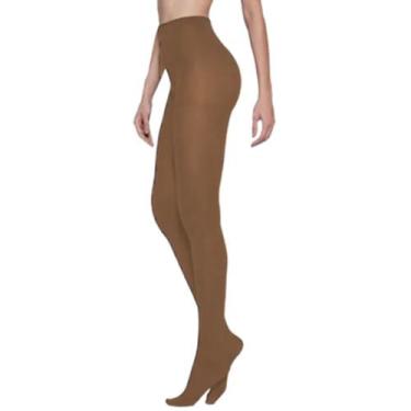 Imagem de Meia Calça Fio 80 Feminina Adulto Opaca Loba Lupo, Bege, P