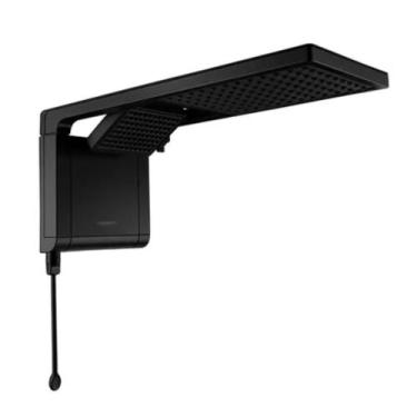 Imagem de Chuveiro elétrico Acqua Duo Preto Fosco 220v 7800w Lorenzetti, 220V