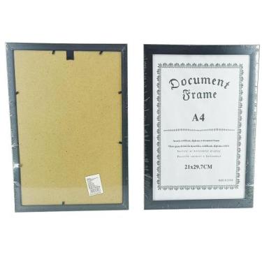 Imagem de Molduras A4 Quadro Certificado Diploma Foto - Aliança, Preto