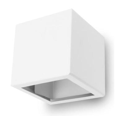 Imagem de Kit 03 Arandela 1 Facho/Foco Parede Externa Pergolado Branca - Lcg Ele