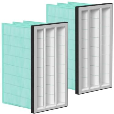 Imagem de Carmerny Filtro de ar de bolso sintético interno MERV 14 de 24 x 12 x 12, compatível com 750-ER Air-Tech HP Jet AFS-1000B AFS-1000C, JDS 14003 Powermatic 1791082 JET 708733 Filtragem de ar, pacote com