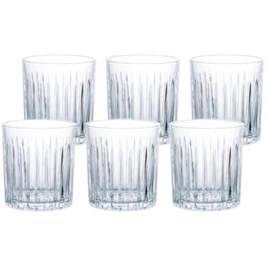 Imagem de Jogo de Copos de Vidro Transparente 330ml 6 Peças Haus Concept Imperia