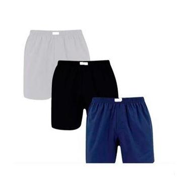 Imagem de Kit 3 cuecas samba canção em algodão masculina 10500 - CALM NIGHTS, G