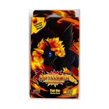 Imagem de Upper Deck Neopets Battledome TCG Fire Uni Starter Deck - Baralho de Cartas Colecionáveis - 55 Cartas
