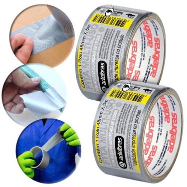 Imagem de Fita Silver Tape Adelbras 48mm x 5m Prata