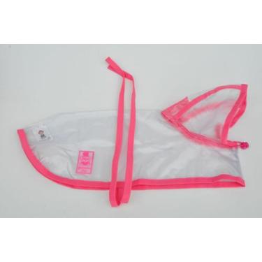 Imagem de Capa de Chuva para Cachorro e Gato Pet - Bichinho Chic, Rosa, 5