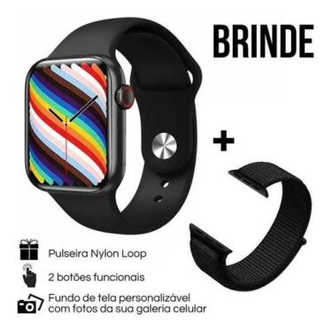 Imagem de Smartwatch Hw18 40mm Serie 6 Original Recebe Notificações Masculino e 