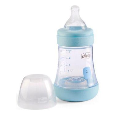 Imagem de Chicco Mamadeira Perfect5 150ml Fluxo Lento Anticólica Cor Azul