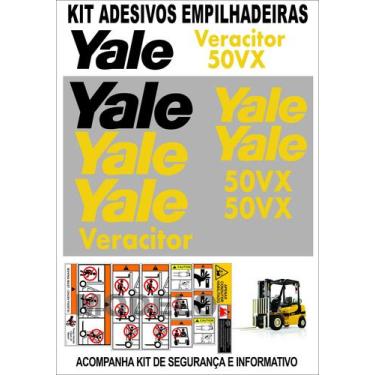 Imagem de Adesivos Empilhadeira Yale 50VX - MJS