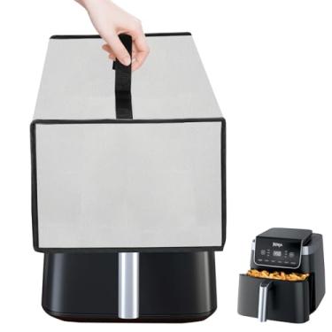 Imagem de NUENSS-ROR Capa de fritadeira de ar resistente, resistente ao calor, à prova de poeira, à prova d'água, à prova de poeira, capa protetora compatível com Ninja Air Fryer Pro XL 6 em 1 com 6,5 QT, AF181