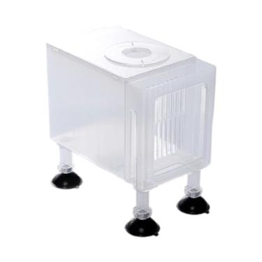 Imagem de Stgfyxgs Protetor de Caixa de Filtro de Aquário, Carcaça de Bomba Doméstica, Carcaça de Bomba de água de Poço Universal, Acessórios de Prevenção de Areia, Caix, Branco Pequeno