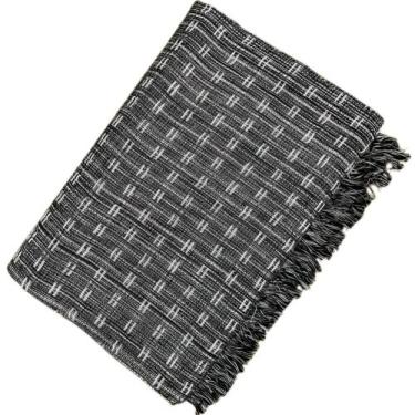 Imagem de Manta Pra Sofa Grande Tijolinho Luxuosa 2,40m x 1,80m - Itens Casa Têx