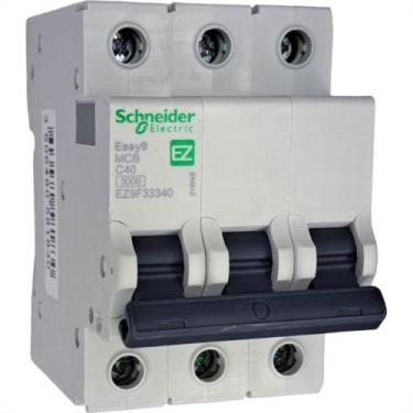 Imagem de Disjuntor Schneider ''Din'' Tripolar 40A. C