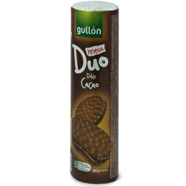 Imagem de Biscoito Mega Duo Double Cacao Recheado Gullón 500g - Importado Espanh