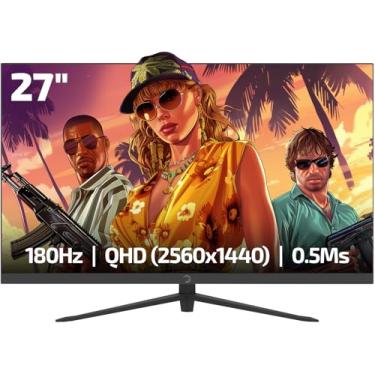 Imagem de Game Power Gamepower Sonic T80 27 Polegadas 180Hz, 2K 2560X1440 Qhd, 0,5 Ms Flat Fast Ips, Hdr 400, Adaptive Sync, Sem Moldura, Filtro De Luz Azul, Alto-Falantes, Hdmi 2.0 Dp 1.4, 126% Srgb, Monitor