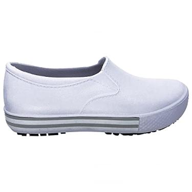 Imagem de Tênis Unissex Profissional SoftWorks Antiderrapante Para Trabalho EPI CA 37212 EVA BB80 Marinho