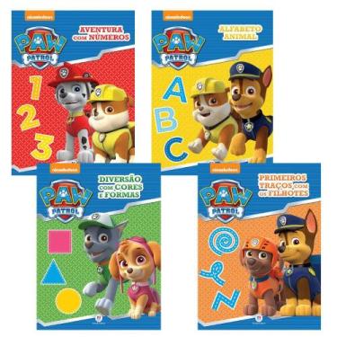 Imagem de Kit Livros Coleção Patrulha Canina Licenciados Escolares - Ciranda Cul