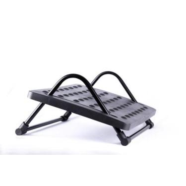 Imagem de Apoio Descanso Ergonômico P/ Pés Antiderrapante C/regulagem - Conforte