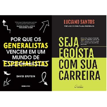 Imagem de Kit 2 livros Por que os generalistas vencem em um mundo de especialistas + Seja egoísta com sua carreira