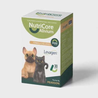 Imagem de Suplemento Alimentar NutriCore Alivium Mini para Cães e Gatos - 30 capsulas