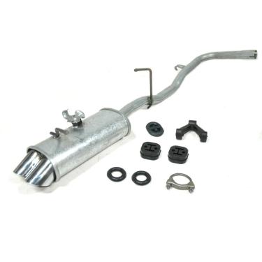 Imagem de Escapamento Esportivo Traseiro saída dupla Gol 1.0 G2 G3 G4