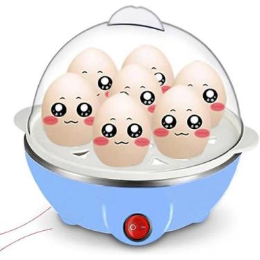 Imagem de Ovos Cozidos Egg Cooker Elétrico Cozedor Saudável Legumes - COZEDOR 7 