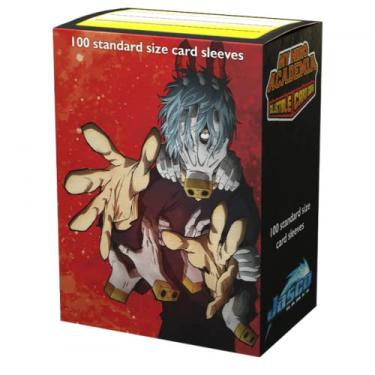 Imagem de Arcane Tinmen Dragon Shield Sleeves – Matte Art: My Hero Academia: Shigaraki 100 CT - MTG Card Sleeves are Smooth & Tough - Compatible with Pokemon, MHA CCG & Magic The Gathering Cards (AT-16037)