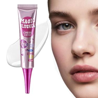Imagem de Blush Líquido Para Bochechas,Blush Facial que Muda de Cor | Cosmético Resistente À Água Para Ocasiões Especiais, Encontros, Ao Ar Livre E Férias